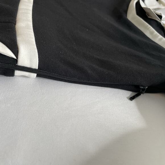 Anne Fontaine Women's Black White Moera Ruffle Dress Size 38 Parisian Chic - Picture 14 of 14